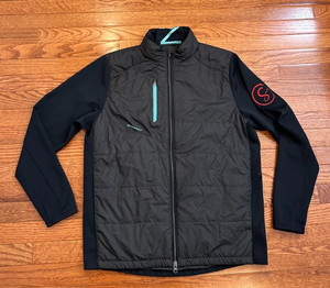 Zero Restriction Hybrid Jacket Z625 Golf Mens Large Primaloft W1018 Full Zip