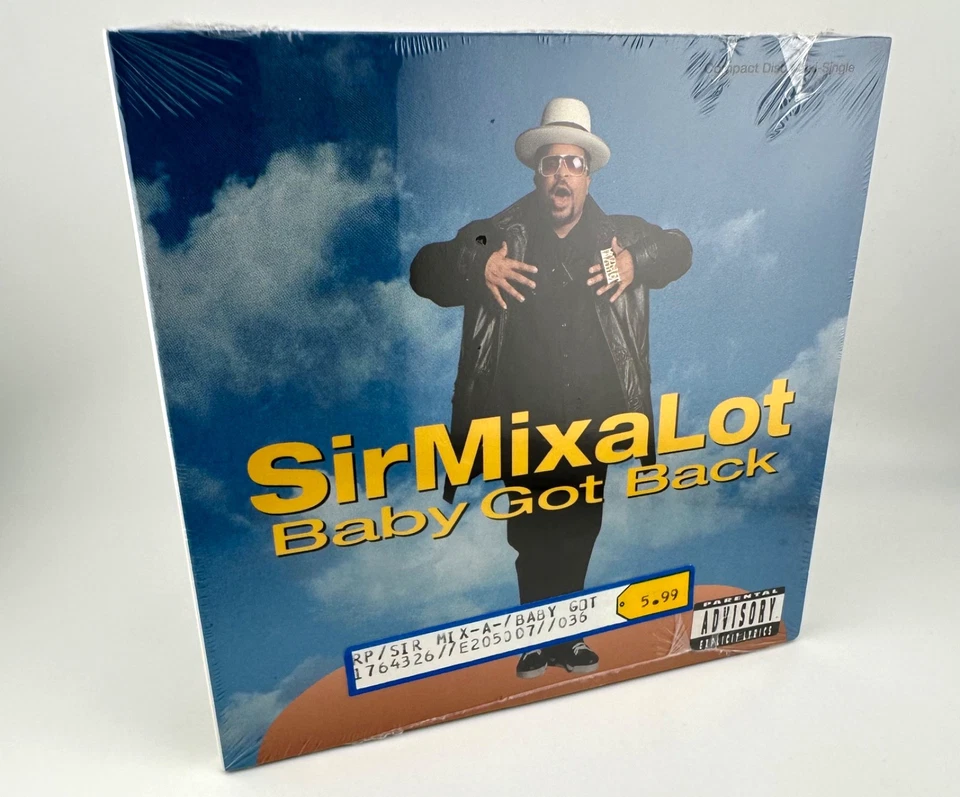Baby Got Back by Sir Mix-A-Lot [ NEW CD Maxi-Single, 1992 ] * SEALED * - Image 3 of 4