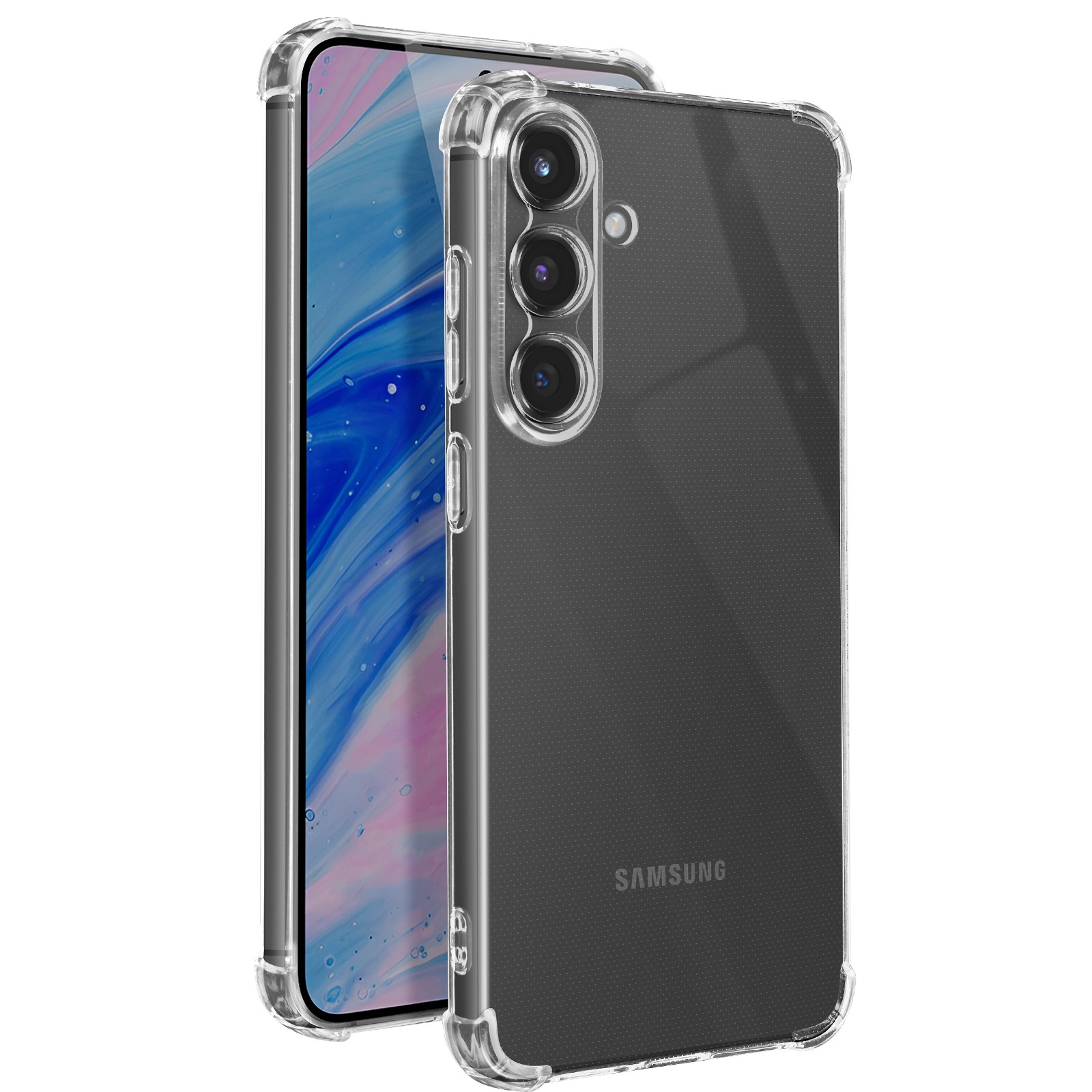 Coque souple Galaxy S25 antichoc pour protéger votre téléphone durant vos activités de plein air