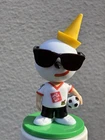 Jack in the Box Mini Soccer World Cup Bobblehead Rare Jersey! Hot Ones Collab