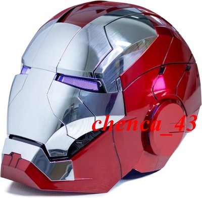 US Ship!!! 1:1 Reactor Base Stand or Gold/Silver/Black Iron Man MK5 Helmet Gift