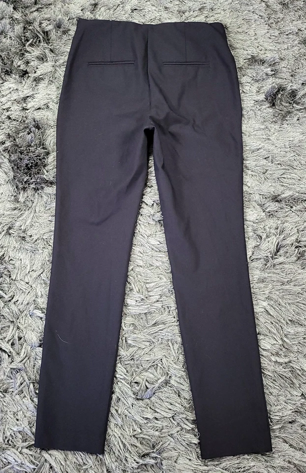 Брюки женские Rachel Zoe 4 черные эластичные узкие брюки платье для работы офиса - Изображение 3 из 4