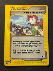 Mary's Impulse 142/165 Expedition Base Set
