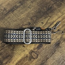 Vtg. 70's Hippie Mod 2" Wide Camera Neck Strap