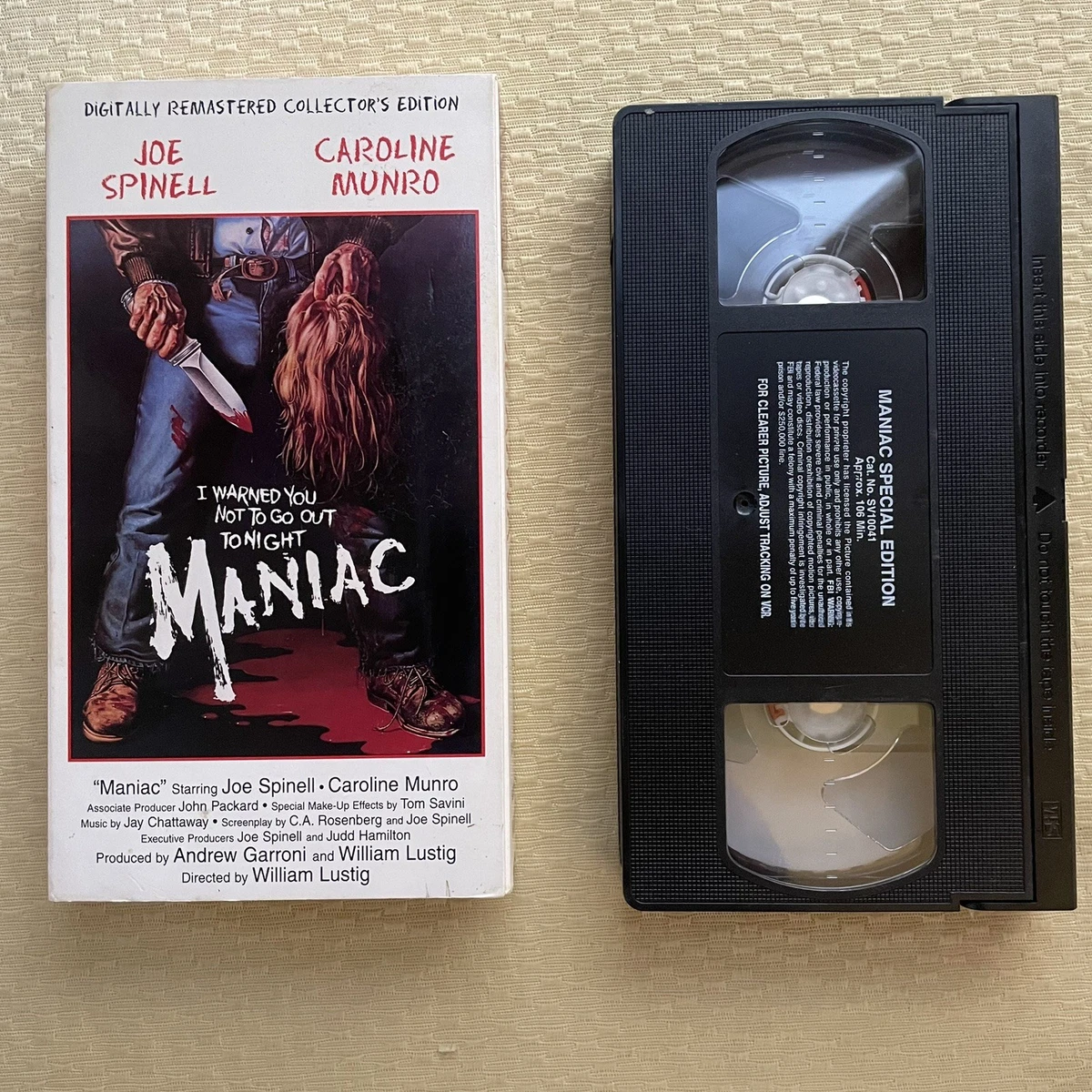 恐怖杀戮片导演剪辑版VHS 录像带| eBay