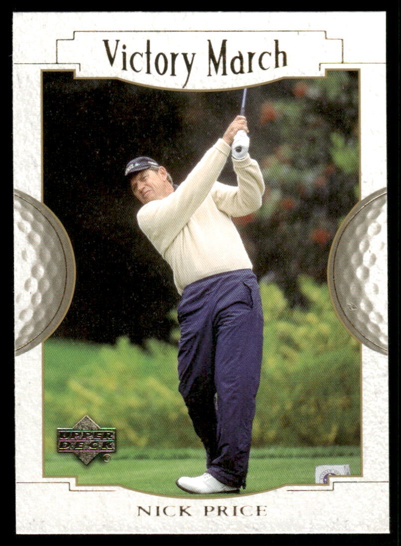 2001 Upper Deck Nick Price #156