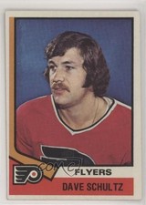 1974-75 Topps Dave Schultz #196 2u3