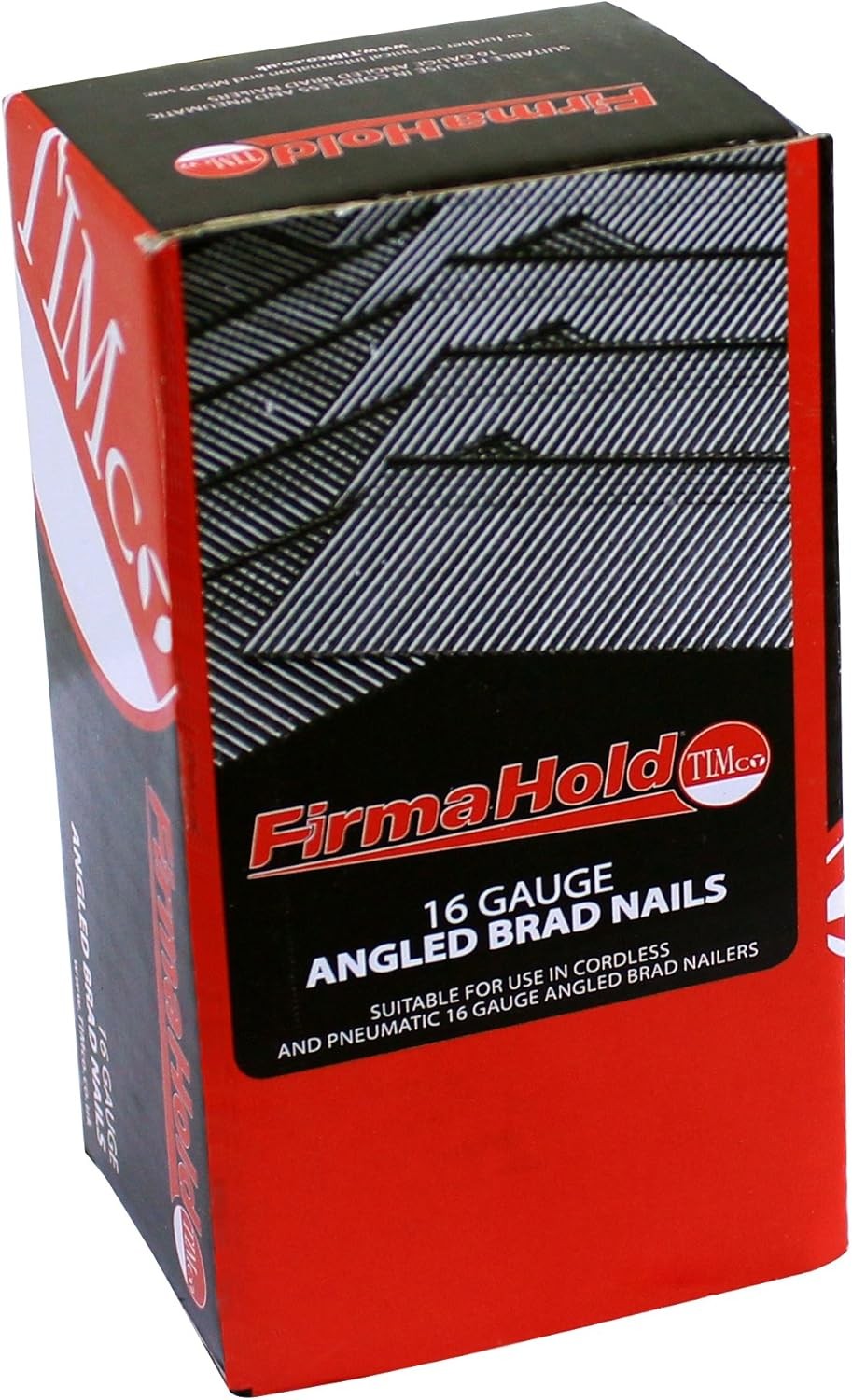 TIMCO FirmaHold Collated Brad Nails Angled - 16 Gauge 16 x 50mm - Galvanised -