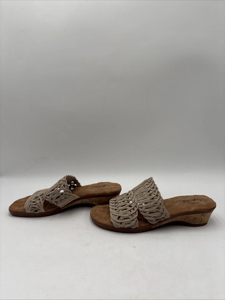 Sandalias para mujer Ros Hommerson Kudos beige talla 8,5 M nuevas sin caja Foto 3 de 4