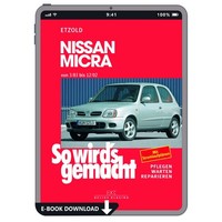 Nissan Micra Typ K10/K11 1983-2002 So Wirds Gemacht Reparaturhandbuch Ebook PDF