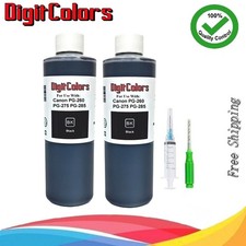 Refill Ink Cartridge Refill Kit Black Ink bottles For Canon PG-260 PG-275 PG-285