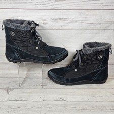 Columbia Minx Shorty III Black US 9 Omni-Heat Omni-Tech Waterproof Winter Boots