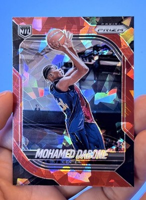2025-26 Panini Prizm Mohamed Dabone #183 Red Ice NIL