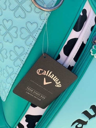 UBER RARE NEW 2025 Callaway Ladies US OPEN Erin Hills Tour Staff Bag - Picture 9 of 17