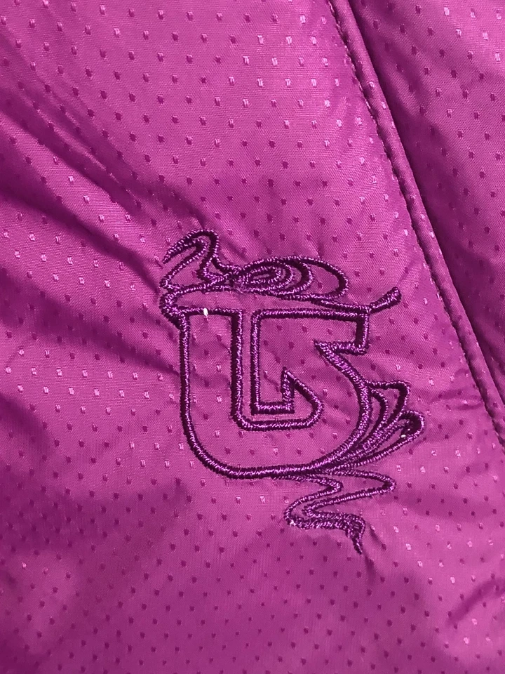 Burton жилет женщин средний фиолетовый DRYRIDE с капюшоном искусственного меха изолированный сноуборда - Изображение 4 из 4