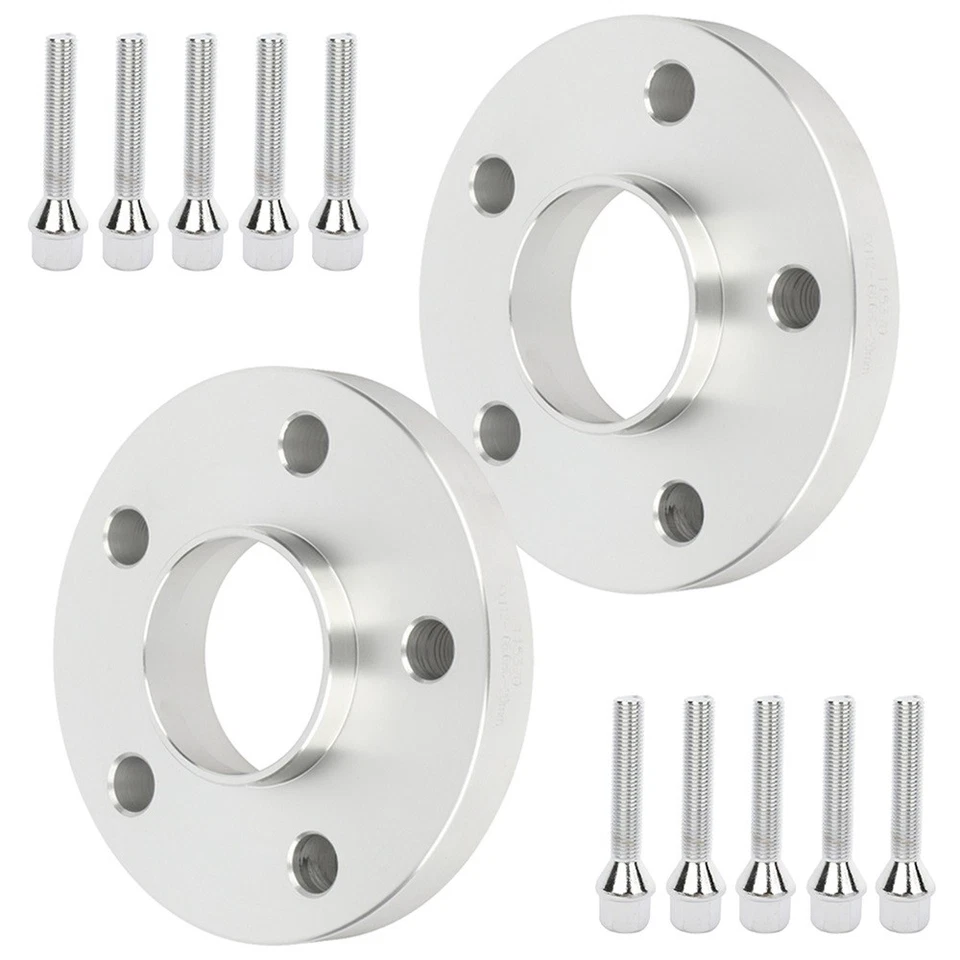 2 X 20mm 5x112 Hub Centric Wheel Spacers For Mercedes-Benz C55 AMG C230 C280 - Image 4 of 4