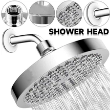 Luxury Shower Head High Pressure Rain Bathroom Chrome Showerhead Adjustable