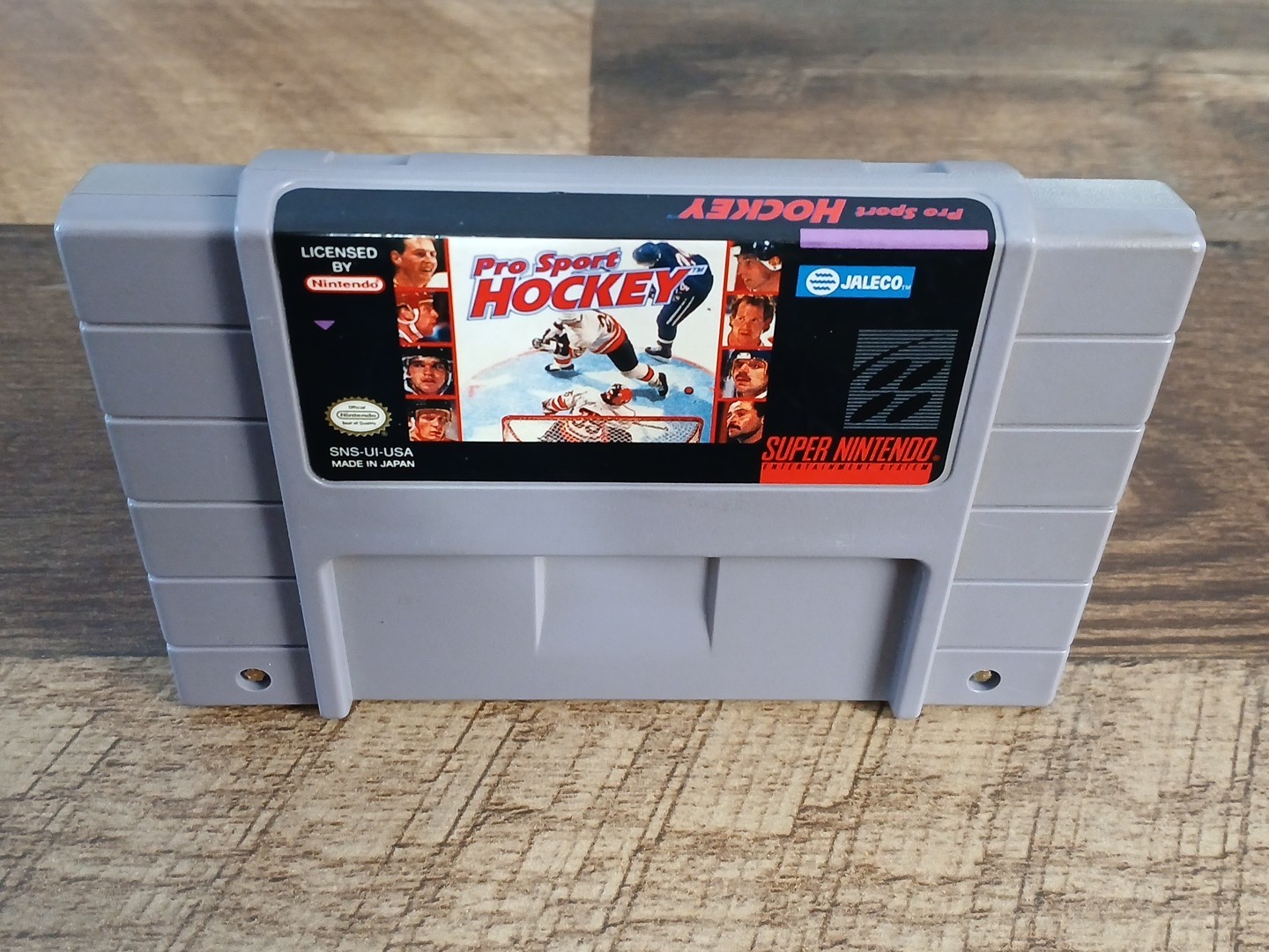 Pro Sport Hockey (Super Nintendo Entertainment System, 1994) SNES Tested