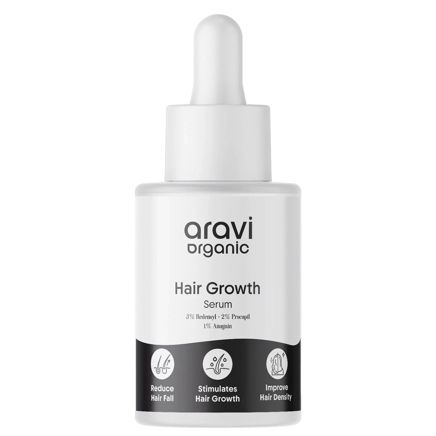 Aravi Serum 30ml 3% Redensyl 2% Procapil Growth Formula-FREE SHIPPING