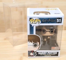 Funko Pop! Vinyl: Harry Potter (w/ Firebolt) Box Lunch With Protector