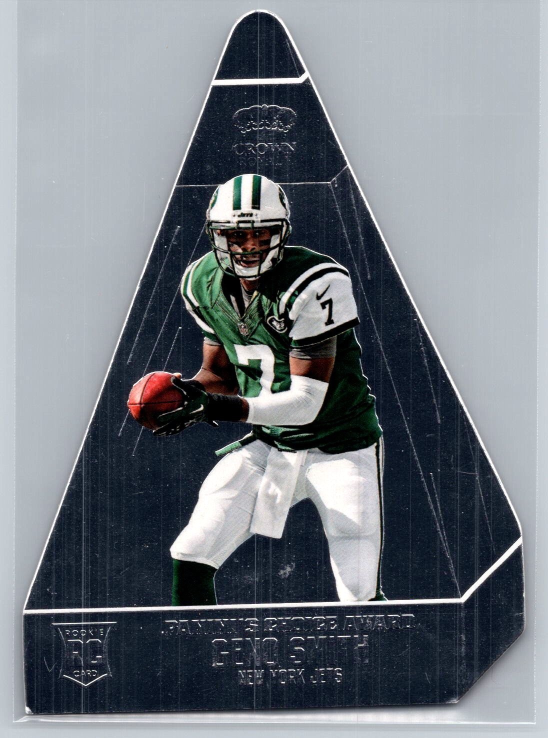 Geno Smith 2013 Panini Crown Royale Choice Award #11 RC Rookie  Die-Cut