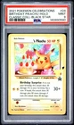 2021 Pokemon Celebrations #24 Birthday Pikachu Classic Coll-Black Star PSA 9