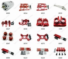 Aluminum Metal Parts Fit Lc Racing Emb-tgh 114 4wd Truggy Car Buggies Truck Red
