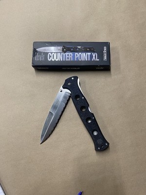 Cold Steel Counter Point XL 6'' Serrated (AUS10A)