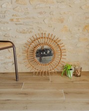 Miroir rotin soleil d'occasion