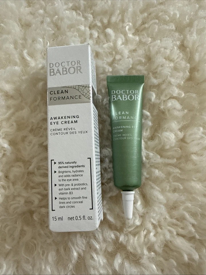 Doctor Babor  Clean Formance Awakening Eye Cream 0.5oz New In Box - Image 3 of 3