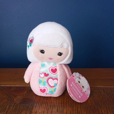 Kimmidoll Junior ''Avery'' weiche Plüschpuppe Spielzeug klein 4,5 Zoll Etikett