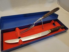 H.M. Slater Sheffield Venture Cutlery Carving Knife Fork Set