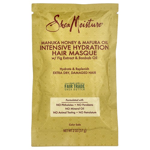 Manuka Honey & Mafura Oil Intensive Hydration Hair Masque, 2 oz (57 g)