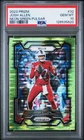 2023 PANINI PRIZM NEON GREEN PULSAR #32 JOSH ALLEN PSA 10