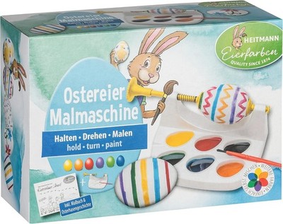 Heitmann Malmaschine Eierfarbe Malgerät Oster Mal mit mir Ostereierfarbe