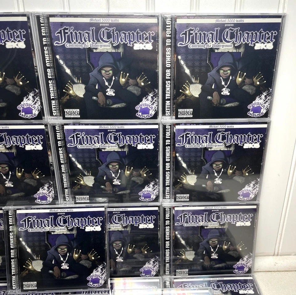 Swisha House Final Chapter 2K6 Controlling Tha Underground CD 2006 Lot X 27 Read - Image 3 of 4