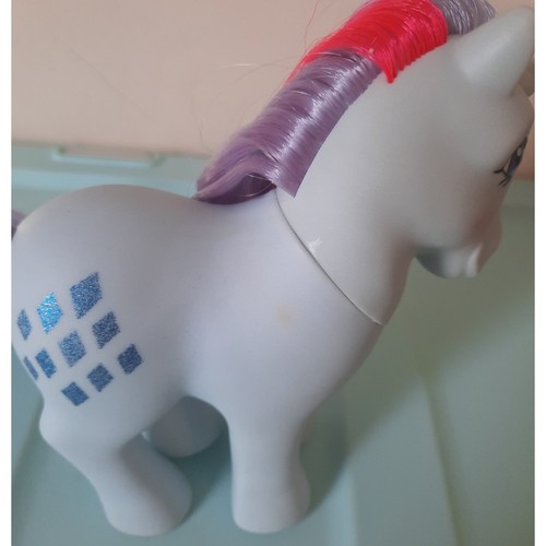 Vintage G1 My Little Pony Sparkler Unicorn EXC Hasbro MLP raro difficile da trovare - Foto 5 di 6
