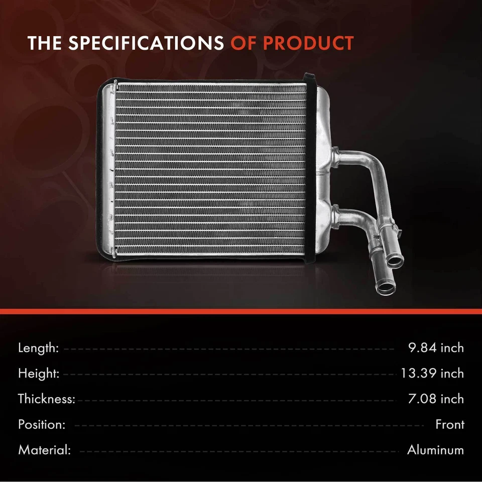 Núcleo calefactor delantero HVAC para Chevy Express 1500 1996-2014 2500 3500 G30 GMC G3500 Foto 3 de 4