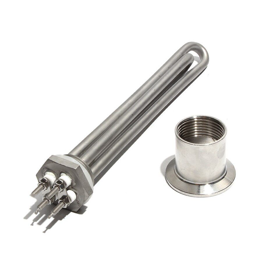 Water Heater Element Steam Nut/Thread Tube 110V-380V 1 Inch BSP/DN25 Boiler  | eBay
