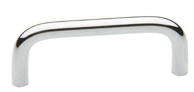 (12 Pack) 3-1/2'' Wire Pull - Polished Chrome