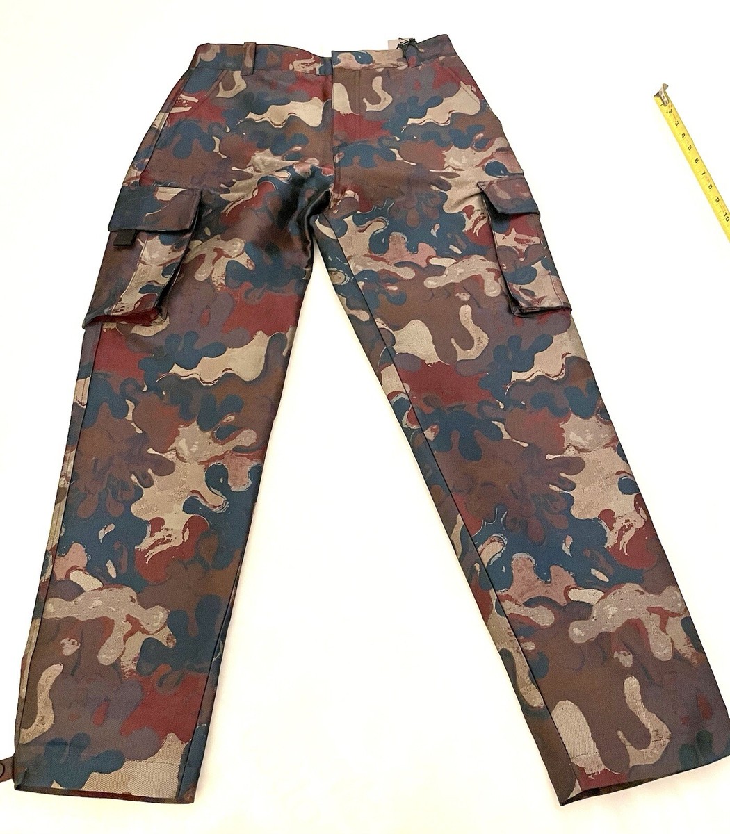 ディオール DIOR PETER DOIG 143C197A4739 パンツ Dior Homme X Peter Doig , Camouflage Cargo Pants, BNWT Dior Size