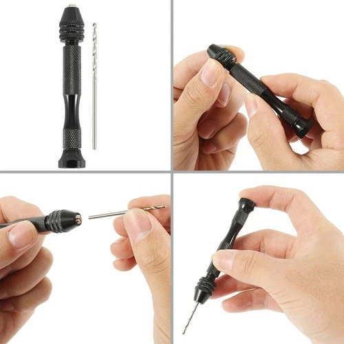 Sortiment Mini Bohrer 0,5-3,0mm Miniaturbohrer 48 Stück mit Handbohrer Set DE - Bild 2 von 7