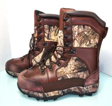 Glide Gear Monolithic 2 Waterproof Hunting Insulated Leather Boots New Sz 13M