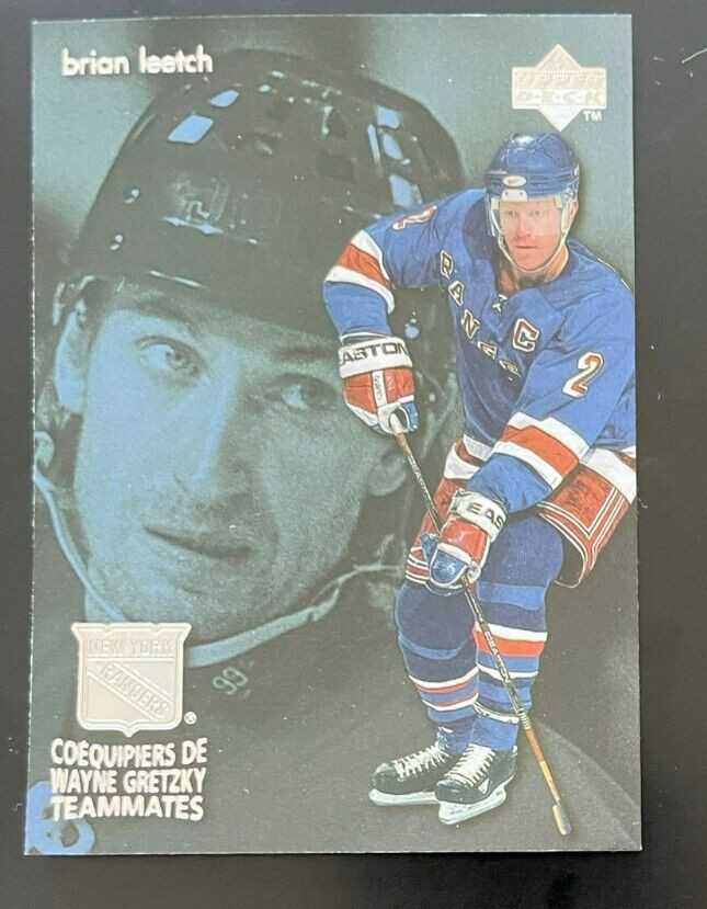 Wayne GRETZKY, Brian LEETCH 1998-99 McDonald's Upper Deck Teammates #T4