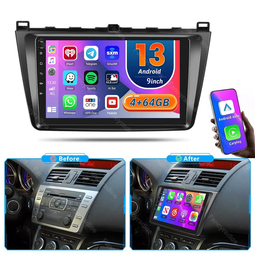 Radio Carplay Gps Navi Wifi 4+64gb