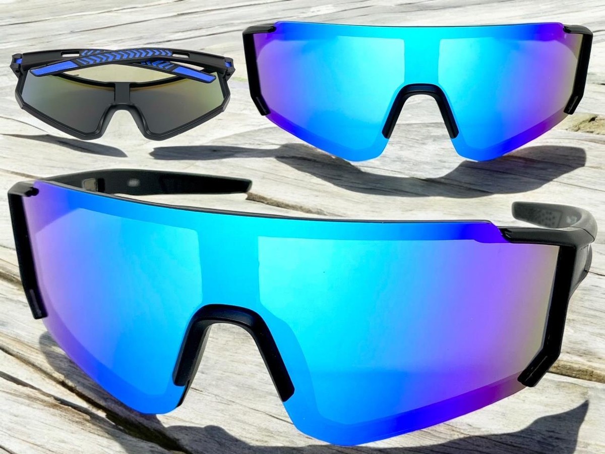 Retro Shield Sunglasses Polarized UV400 Running Unisex Lightweight 9_c9779d24-3f55-461b-98df-  main image 3