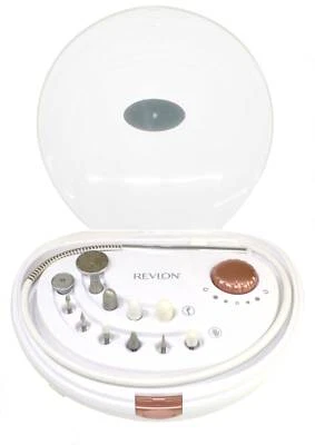 Revlon Ultimate Glam Manicure Pedicure Set RVSP3526UK2 White 12 Tools