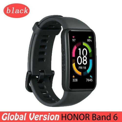 Global Version Huawei Honor Band 6 Heart Rate Monitor Watch Smartwatch |  eBay