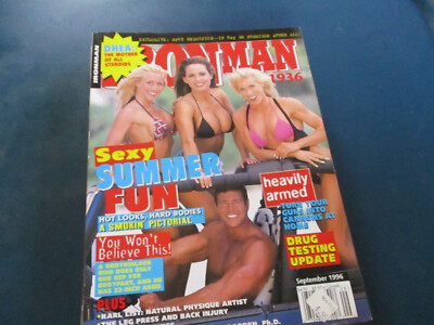 IronMan Iron Man Magazine Sept 1996 Katy Rickman Camille Jones Jennifer Goodwin