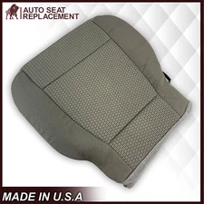 2019 Ford F250 F350 XLT Driver Side Bottom Cloth Fabric Material Seat Cover Gray